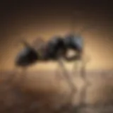 Illustration of Carpenter Ant Behavior