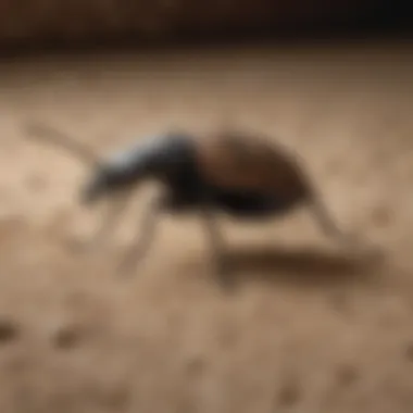 Unveiling the Life Cycle of Carpet Weevils Carpet weevil life cycle illustration