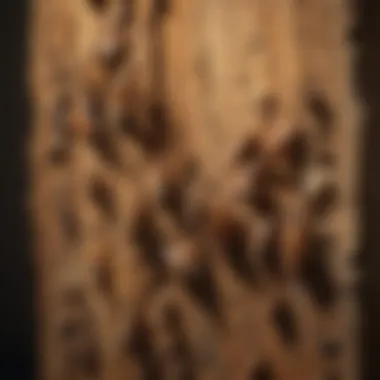 Impact of Termite Feeding on Cedar Wood Cedar Wood Damage Caused by Termites