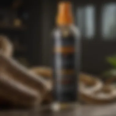 Innovative Formula: Chemical Snake Repellent Chemical snake repellent in a modern packaging