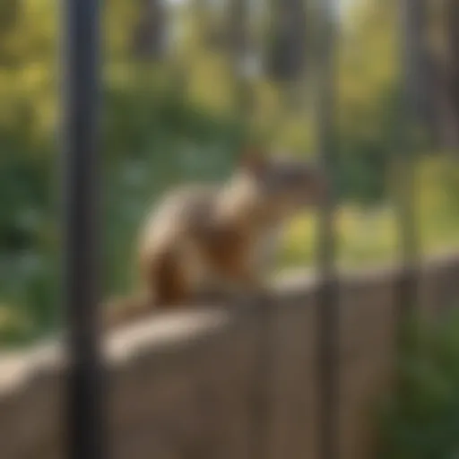 Chipmunk-Proof Fence