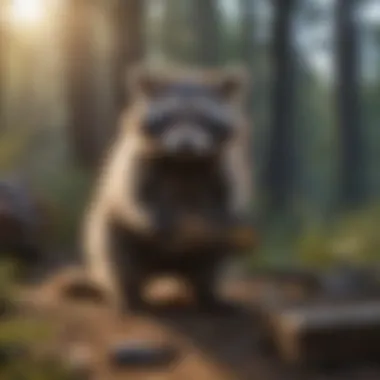 Expert Trapping Strategies Illustration demonstrating expert tips for raccoon trapping