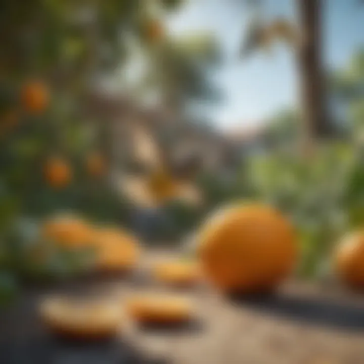 Zesty Citrus Barrier Against Birds Citrus Peel Bird Repellent Solution