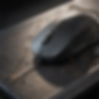 Precision Mouse Control Mechanism Close-up of electronic mouse deterrent device in action