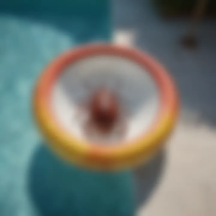 Statement piece in pool aesthetics