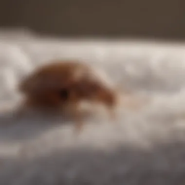 Bed Bugs Under Cold Temperature Exposure Visual representation of bed bugs affected by cold temperatures