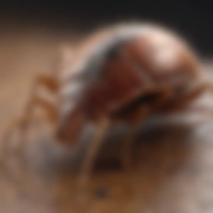 Chart showing the effectiveness of cold treatment against bed bugs