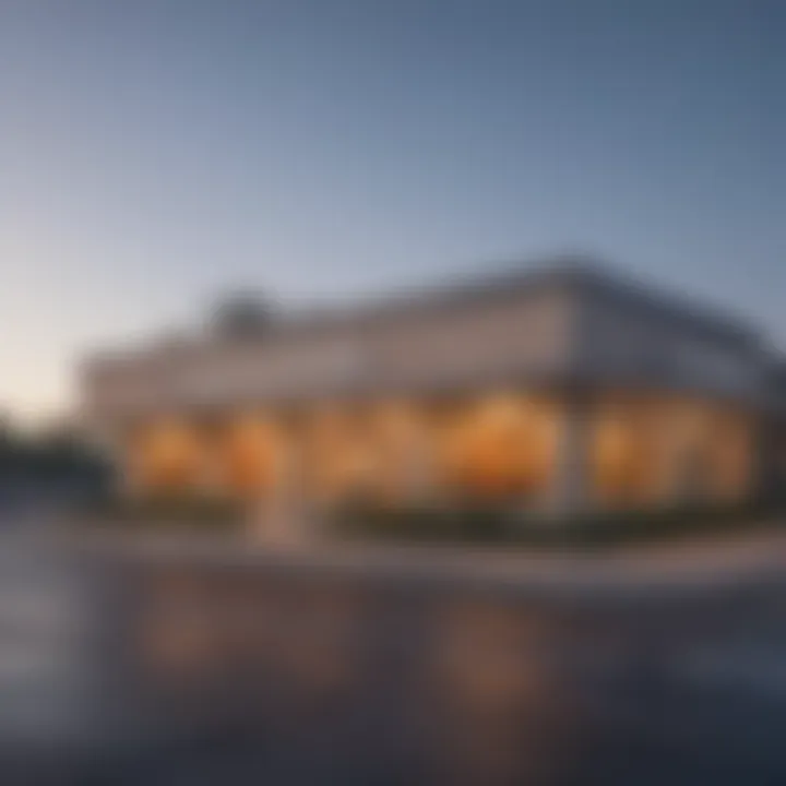 Commercial building protected by Clark Pest Control services