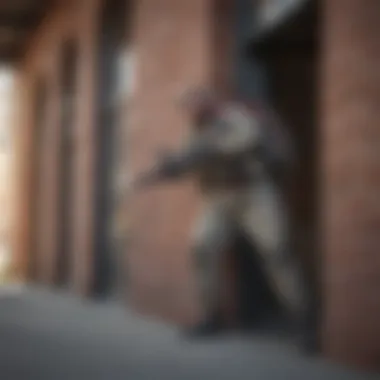 Commercial building undergoing pest control treatment in Charlotte