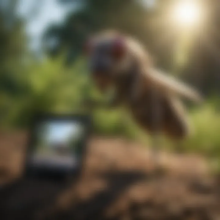 Comparing pricing options for mosquito yard treatments on a digital tablet