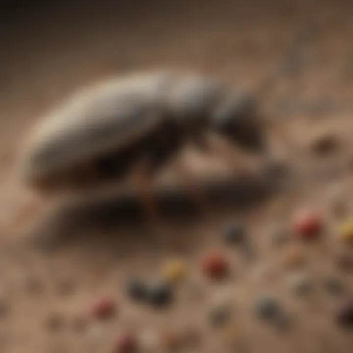 Insight into Bug B Gone's Natural Ingredients Close-up of Bug B Gone's ingredient label showcasing natural components