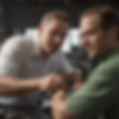 Commitment to Exceptional Customer Service Customer support team engaging with clients