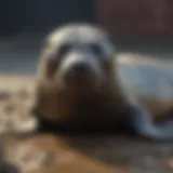 Sealed entry point to prevent rat infestations