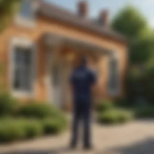 Illustration of a meticulous property inspection by Aardvark Home Inspections