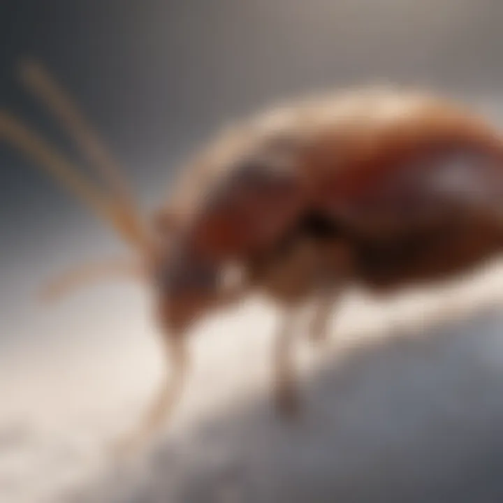 Bed bug exposed to freezing temperature