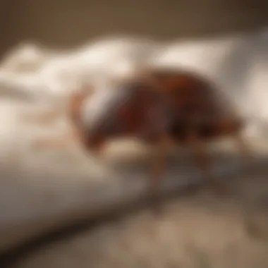 Bed Bug Infestation Spread Visualization Illustration of bed bug infestation spread
