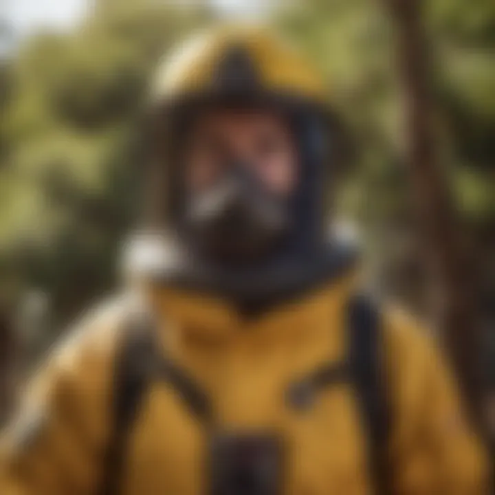 Protective Bee Removal Equipment Safety Gear for Bee Removal in Santa Barbara