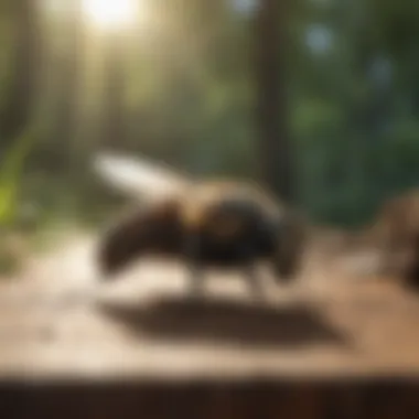 Tools for locating carpenter bee nests