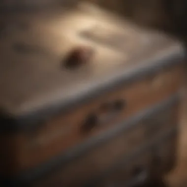 Inspecting luggage for bed bug signs