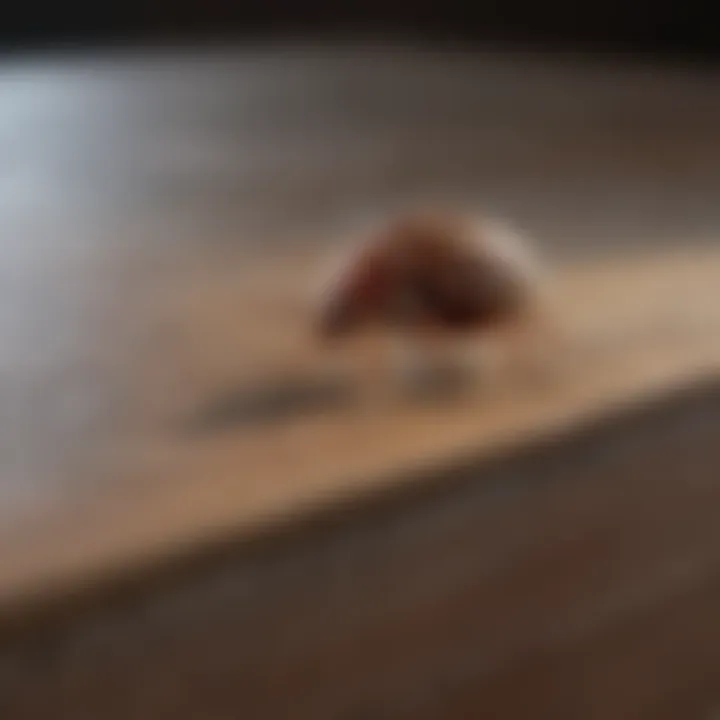 Inspecting furniture for bedbugs