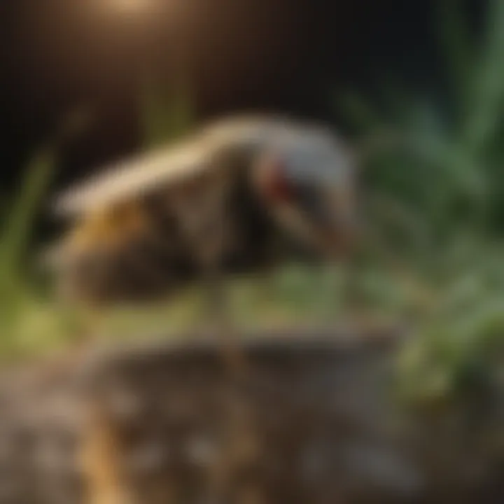 Illustration demonstrating the effectiveness of Fendona CS Controlled Release Insecticide in controlling pests