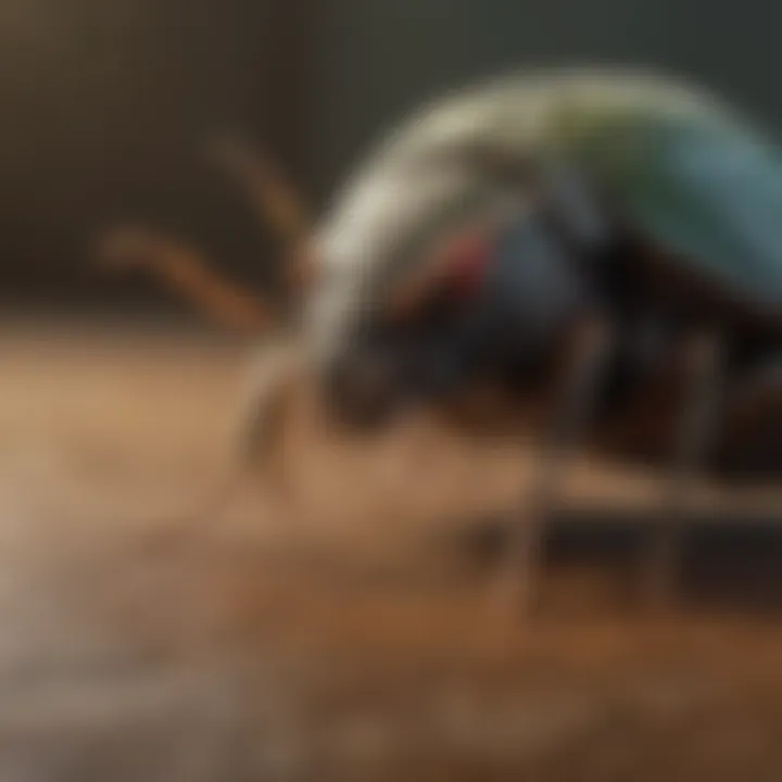 Close-up of eco-friendly pest control products