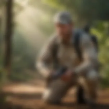 Exterminator using eco-friendly pest control methods