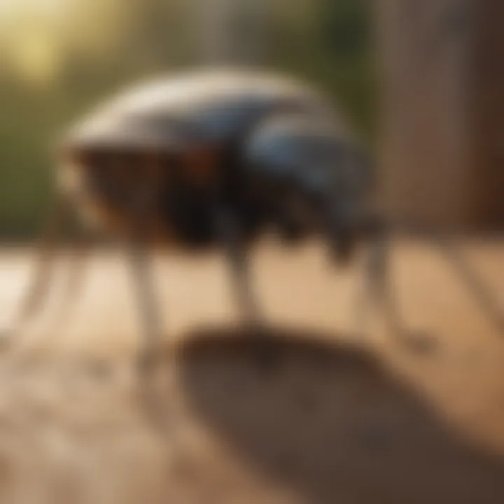 Utilizing Eco-Friendly Pest Control Solutions Close-up of eco-friendly pest control products in use