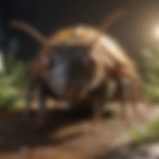 Holistic Pest Control Approach Holistic pest control concept illustration