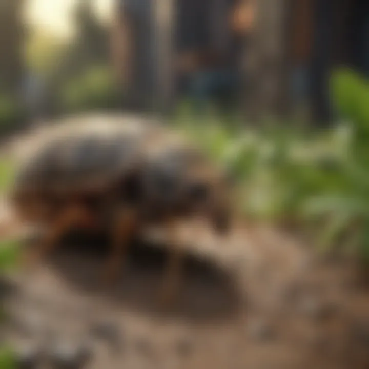 Natural pest control solutions illustration