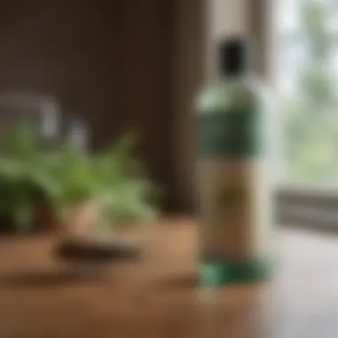 Close-up of eco-friendly pest control products