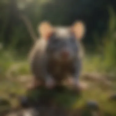 Identifying Rat Presence Through Droppings Rat droppings in grass