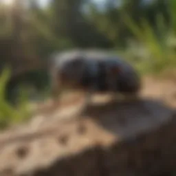 Common pests found in Hopewell, Virginia, including ants and rodents in a natural habitat.