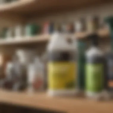 Eco-friendly Pest Control Solutions Eco-friendly pest control products on a shelf