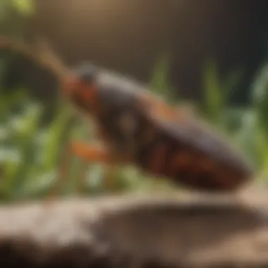 An example of integrated pest management techniques in action.