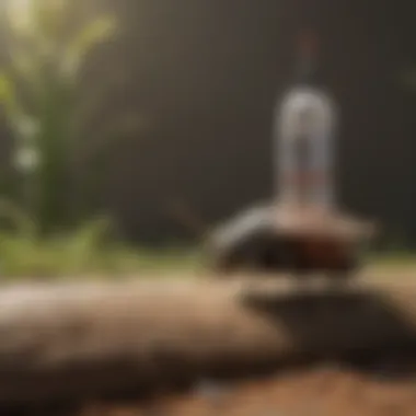 Illustration of environmentally friendly pest control methods