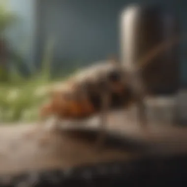 Modern pest control techniques in action