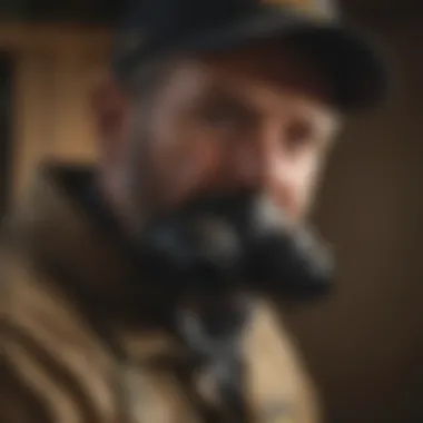 Professional pest control services at work