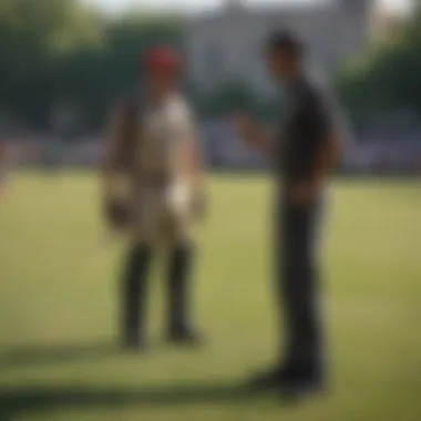 Cricket Match Strategy Discussion in Fort Worth