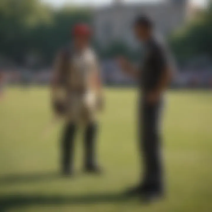 Cricket Match Strategy Discussion in Fort Worth