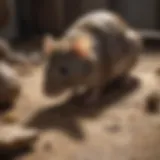 Illustration of detecting a dead mouse in a home