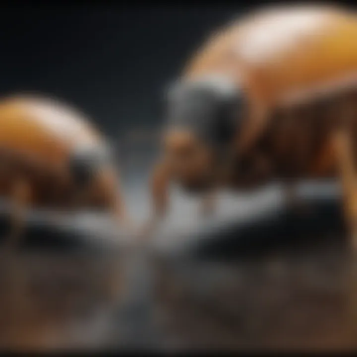 Comparison chart of different flea bomb applications