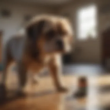 Safety precautions for using flea bombs in a home