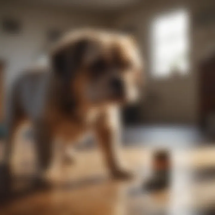 Safety precautions for using flea bombs in a home