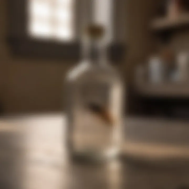 DIY Flea Trap using Vinegar