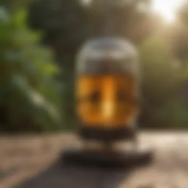 DIY Wasp Trap using recycled materials