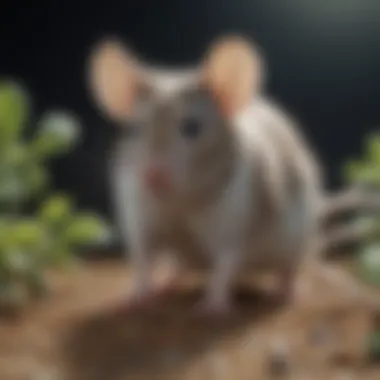 Sensory Reactions of Mice to Mint Illustration of the sensory pathways in mice responding to mint