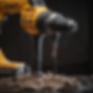 Durable rotary hammer drill construction