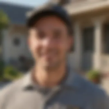 Customer Satisfaction Guarantee A happy homeowner expressing satisfaction after Eastside Exterminators' pest control service