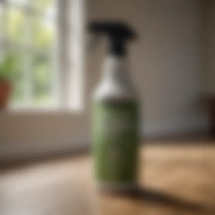 Pesticide-Free Protection: Organic Control Spray Organic pest control spray being applied in Portland home